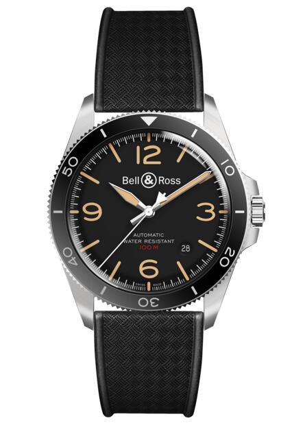 Buy 2018 Bell & Ross Replica BR V2-92 Steel Heritage BRV292-HER-ST/SRB watch